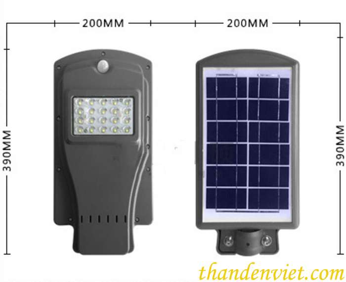 Đèn đường năng lượng mặt trời NK0020 20W